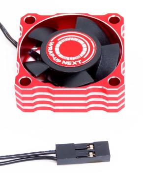 Wrap-Up Next 0828-FD Premium Aluminum Cooling Fan 30mm (red)